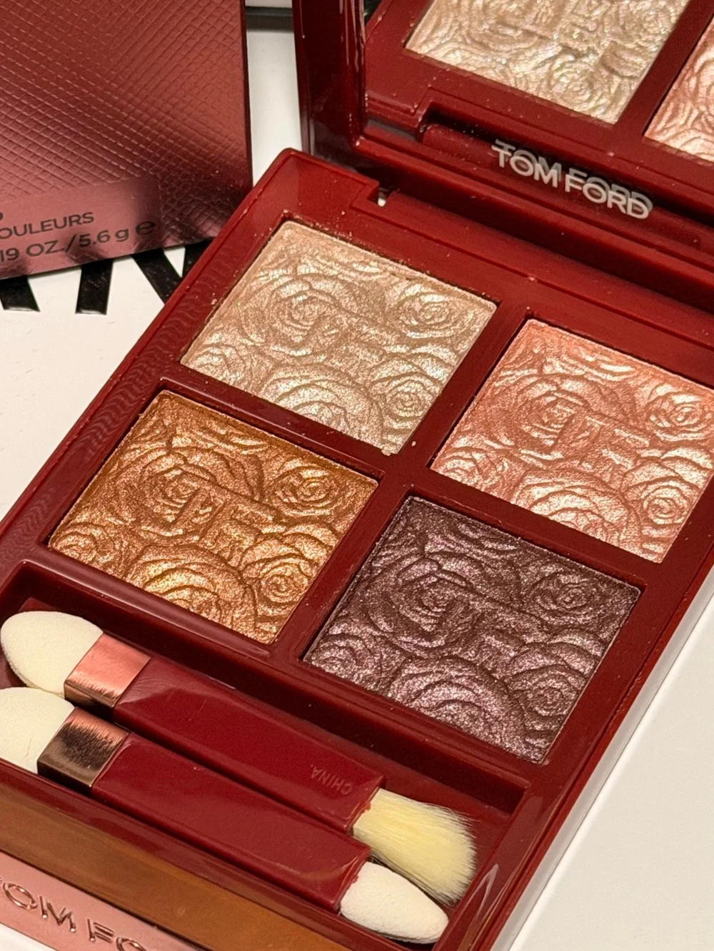 Tom Ford Eyeshadow Quad in Rose Gold & Warm Bronze Shimmer